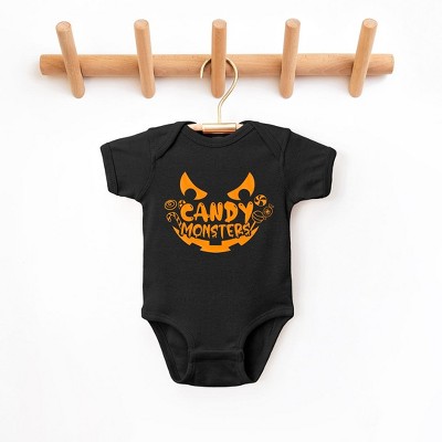 The Juniper Shop Candy Monster Puff Print Baby Bodysuit