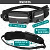 PetAmi Hands Free Dog Leash, Running Belt Bag for Walking Jogging, Waist Double Zipper Pouch with Waste Bag Dispenser - 2 of 4