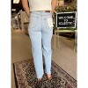 Women's Jeans Ella High Rise Tie Detail Straight Leg - HIDDEN - 3 of 4