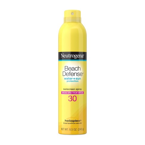 Neutrogena Beach Defense Sunscreen Spray - Spf 30 - 8.5oz : Target