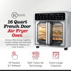 Kitchen Elite 16 Qt French Door Air Fryer Oven, Countertop Cooker w/ LED Display - 3 of 4