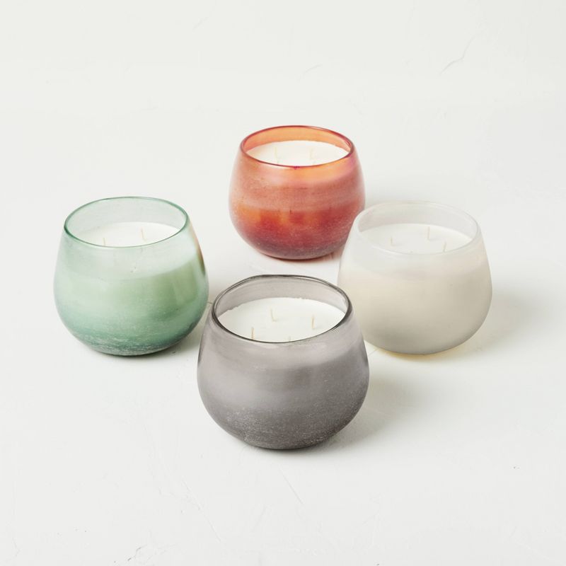 Clarity Fashion Salted Glass Wellness Jar Candle White - Casaluna™, 6 of 13