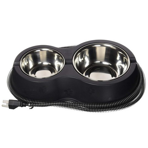 K&H Pet Products Pet Thermal Bowl Stainless Steel