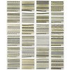 Wrapables 24 Sheets Gold, Silver & Black Nail Strips Nail Stickers Nail Art Set (Gold & Black Nail Strips) - 2 of 3