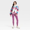 Women's Contrast High Pile 1/2 Zip Jacket - JoyLab™ - 3 of 3