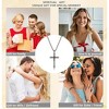 Cross Pendant Necklace - HTUTWOO™ Metal Titanium Steel Cross Pendant Necklace, for Mother, Daughter, Sister, Friends and Everyday Wear - 4 of 4