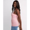 Hanes Women's Stretch Cami with Built-In Shelf Bra - 2 of 4