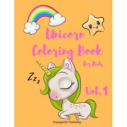 Download Unicorn Coloring Book For Kids Vol 1 Coloring Books For Kids Paperback Target