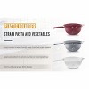 YBM Home 9.75 Inch Deep Plastic Colander (31-1130), Pack of 3 - 3 of 4