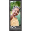 PosterPalooza | Panoramic Shabby Chic Black Picture Frame - UV Acrylic, Foam Board Backing, Hanging Hardware - 2 of 4
