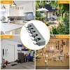 Racxily Mop Holder Wall Mount Mop Broom Holder Mop Hanger Organizer Storage Rack - 3 of 4