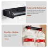 NewHome "2-Pack Wall-Mounted Paper Towel Holder, Under Cabinet Rack for Kitchen, Bathroom & Pantry Use" Black - 3 of 4
