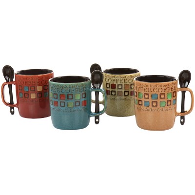  Mr. Coffee Mug, 8 Piece Set, Cafe Americano : Home & Kitchen