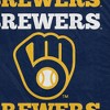MLB Milwaukee Brewers Repeat Refresh Ultra Soft Blanket - 2 of 2