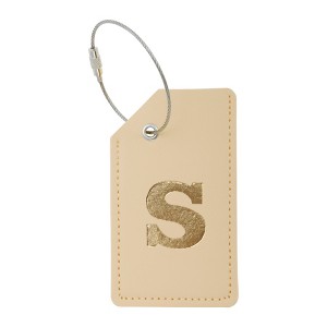 Unique Bargains Luggage Tag Khaki 1 Pc - 1 of 4