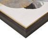 Auric Beam Abstract Foil Framed Embellished Wall Canvas Gold/Black - Madison Park - 4 of 4