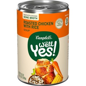 Campbell's Well Yes! Roasted Chicken with Rice Soup - 16.3oz - 1 of 4