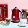 Nostalgia WK17RR Retro 1.7-Liter Stainless Steel Electric Water Kettle with Strix Thermostat, Retro Red - 4 of 4