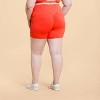 Blogilates Women's Criss Cross Scrunch Bike Shorts - 2 of 4