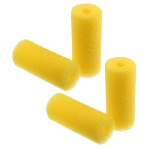 Unique Bargains Aquarium Pre Filter Foam Roll Foam Sponge Roll Intake Filter for Fish Tank 15x6.5x2cm 4 Pcs - 1 of 4