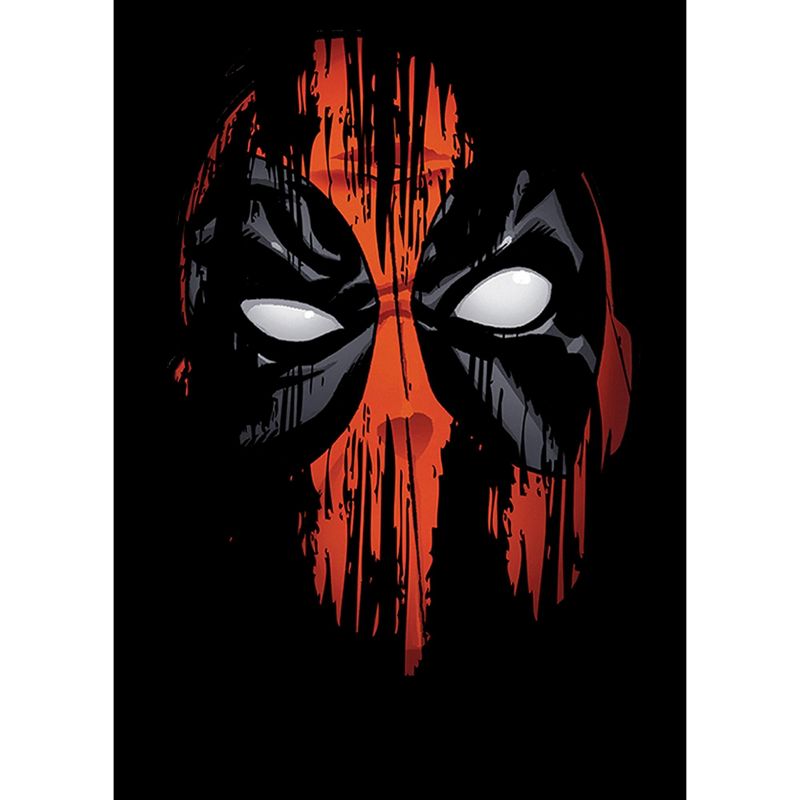 Men's Marvel Deadpool Streak Mask T-Shirt, 2 of 6