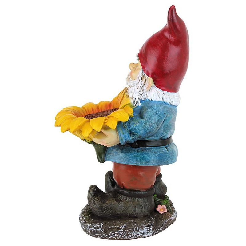Design Toscano Sunflower Sammy Garden Gnome Statue - Multicolored, 4 of 7