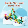 EverPlay Marble Run Magnetic Tiles, Race Track Building Blocks for Kids, 150pc - 4 of 4