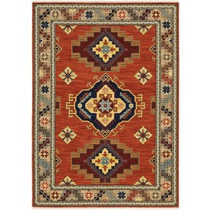 Oriental Weavers Lilihan 5504P Red/ Multi Indoor Area Rug - 5'3" x 7'6" - 1 of 4