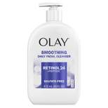 Olay Retinol 24 + Peptide Smoothing and Sulfate-Free Face Wash - Scented - 16 fl oz