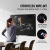 VEVOR Magnetic Glass Whiteboard, Dry Erase Board 36"x24", Wall-Mounted Large White Glassboard Frameless, with Marker Tray, an Eraser and 2 Markers - 3 of 4