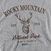 Men's Rocky Mountain National Park Elk Icon Crewneck Sweatshirt - 2 of 4