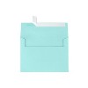 LUX A7 Invitation Envelopes 5 1/4 x 7 1/4 50/Box Seafoam LUX-4880-113-50 - 2 of 3