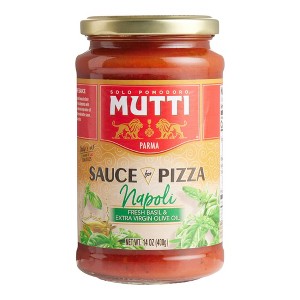 Mutti Napoli Basil and Extra Virgin Olive Oil Pizza Sauce 14 oz - 1 of 2