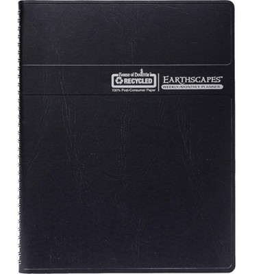 House of Doolittle 2022 8.5" x 11" Planner Earthscapes Black 27302-22
