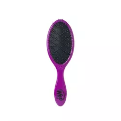 Wet Brush Custom Care Thick Detangler Hair Brush Unique IntelliFlex Bristle Pattern - Solid Purple