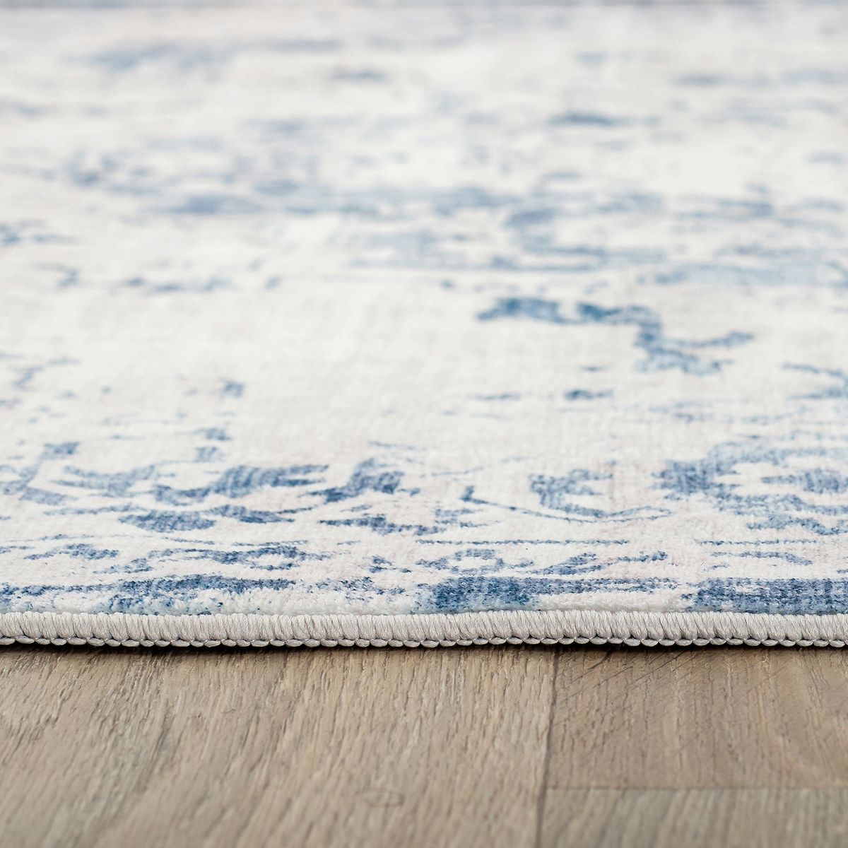 World Rug Gallery Traditional Vintage Distressed Washable Non Slip Area Rug: Stain & Fade-Resistant, Low Pile - thumbnail 3