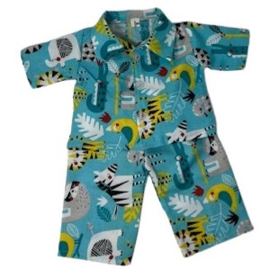Doll Clothes Superstore Handmade Safari Pajamas Fit 14-15 Inch Baby Dolls. - 1 of 4