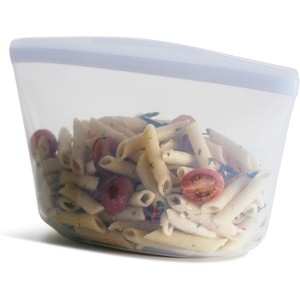 Premium Silicone Reusable Food Storage Bowl, Leak-free Container, Microwave, Oven, Dishwasher Safe - 1 of 4