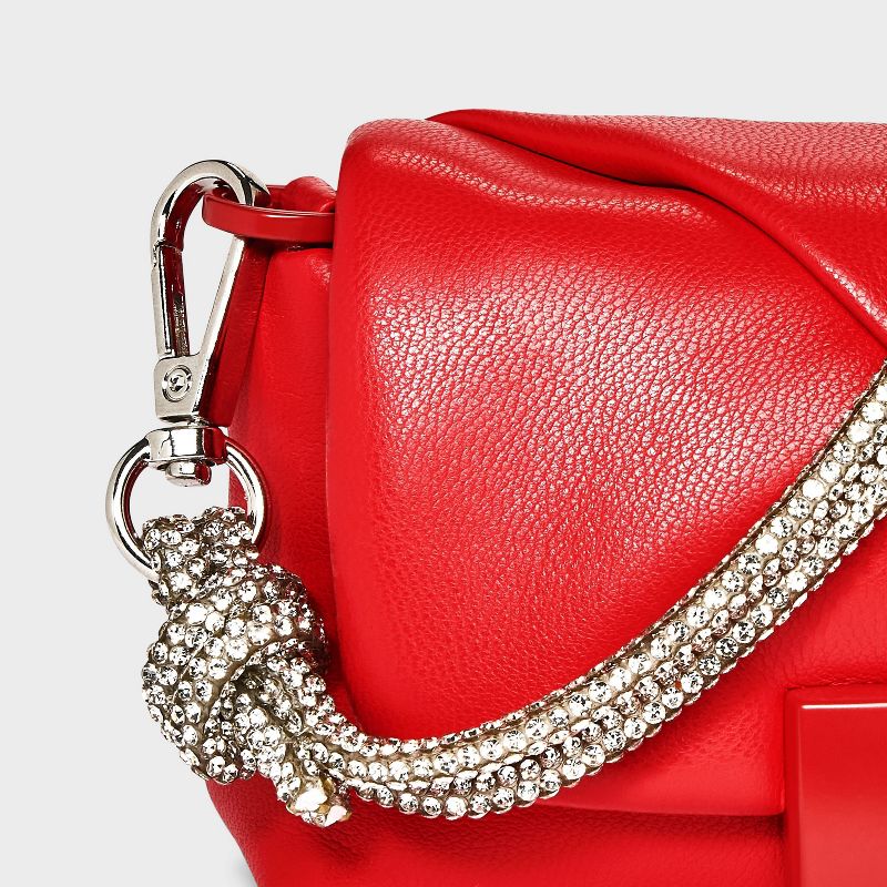 Handheld Mini Handbag Strap - A New Day&#8482; Silver, 4 of 6