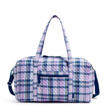 Vera Bradley Women's Pearlized Nylon Large Travel Duffel Bag : Target