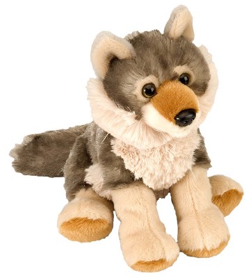 Wild Republic Cuddlekins Mini Wolf Stuffed Animal, 8 Inches : Target