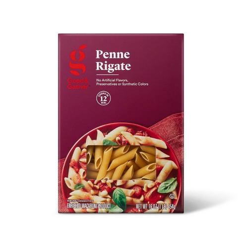 Barilla Penne Rigate Pasta, 16 Oz (Pack of 8)