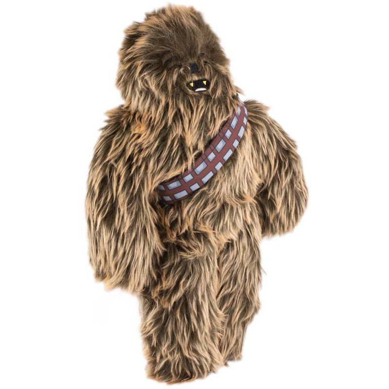 Buckle-Down Dog Toy Squeaker Plush - Star Wars Furry Chewbacca Standing Pose, 2 of 5
