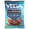 Vega Plant-Based Organic All-In-One Shake, Chocolate, 10 Packs, 1.5 oz (42 g) Each - 3 of 4