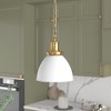 Hudson and Canal Wide Pendant with Metal Shade - 2 of 4