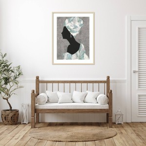 Amanti Art Timeless Elegance III by Coco Good Wood Framed Wall Art Print - 1 of 4