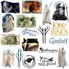Lord of The Rings Gandalf 100ct Vinyl Large Deluxe Stickers Variety Pack - 3 of 4