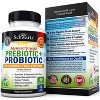 Prebiotic and Probiotic 20 Billion CFU + Whole Food Enzymes Capsules, Shelf-Stable, Probiotics Lactobacillus Acidophilus, Bioschwartz, 60ct - 2 of 4