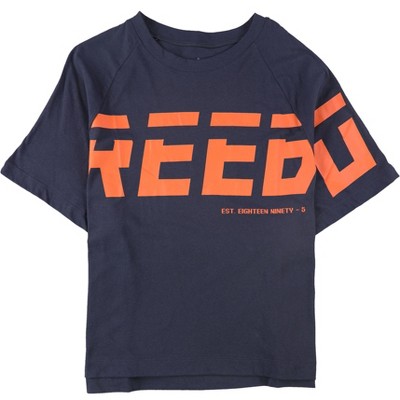 Reebok Womens Logo Across Graphic T-Shirt