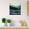 Indigo Mountains by SpaceFrog Designs Unframed Wall Canvas - iCanvas - 3 of 3